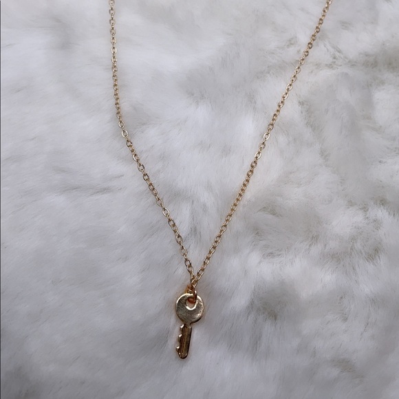 Key charm woman’s necklace - Picture 2 of 2